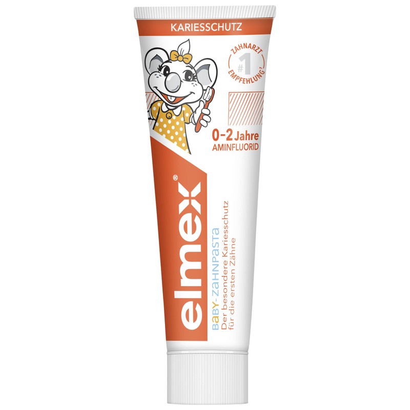 elmex Baby Toothpaste 0-2 Years, 50 ml - Special Caries