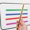 5 Pcs Magnetic Soft Ruler Metric Flexible Ruler Measuring Tool