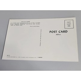Columbia Wholesale Colorado River Between Needles CA & Parker Dam "Devil's Elbow" Postcard D1