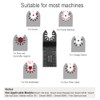 Oscillating Tool Blades Set, 30pcs 34mm Quick Release Oscillating Saw
