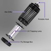 LED Fly Killer Lamp Blue and Purple Light Detachable Electric