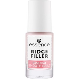 Essence Ridge Filler Base Coat Smooth Nails, Nail Care, Nail Care, Transparent, Smoothing, Translucent, Acetone Free, Vegan, Microplastic Particles Free (8 ml)