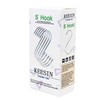 KEESIN 15 Pack S Shaped Hanging Hook Stainless Steel Hanger