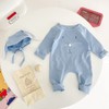 Fairy Baby Newborn Baby Easter Outfits Blue Bunny Romper Boys