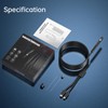 MACHSWON 3 in 1 Endoscope Camera Endoscope Camera with Light,