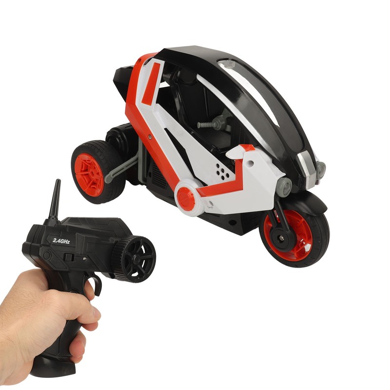 1:8 2.4G Remote Control Stunt Motorcycle 360 Degree Rotating Drift