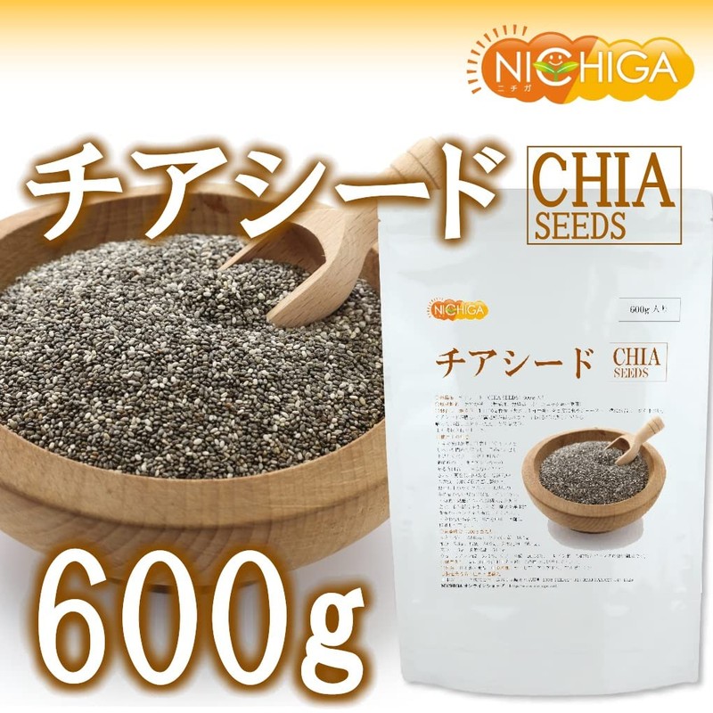 CHIA SEEDS 21.3 oz (600 g) [Domestic Sterilization] Tested for