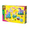SES creative 01356 - Gipsfiguren Pferde, gelb