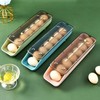 Egg Box with Automatic Rolling, Pack of 3 Egg Storage