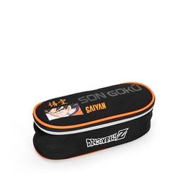 Panini Comix Anime Dragon Ball Z Pencil Case Oval Organised, Black, Casual, black, Casual