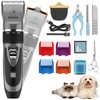 Gooad Dog Clippers Grooming Kit and Paw Trimmer,Low Noise,Electric Quiet,Rechargeable,Cordless,