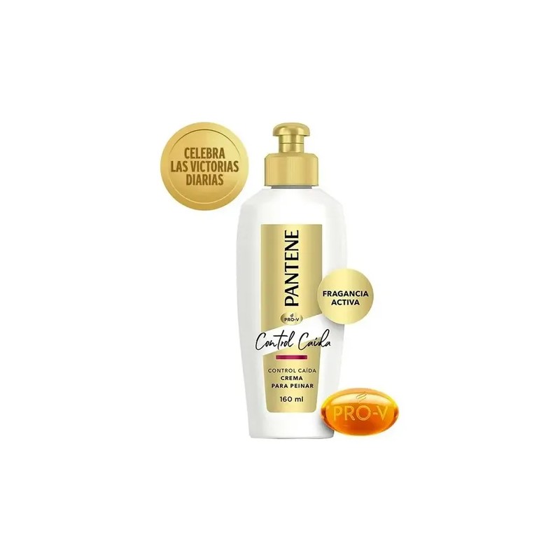 Pza Crema Peinar Pantene Pro Control Caída 160