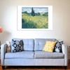 Spiffing Prints Vincent Van Gogh Green Wheat Field with Cypress,