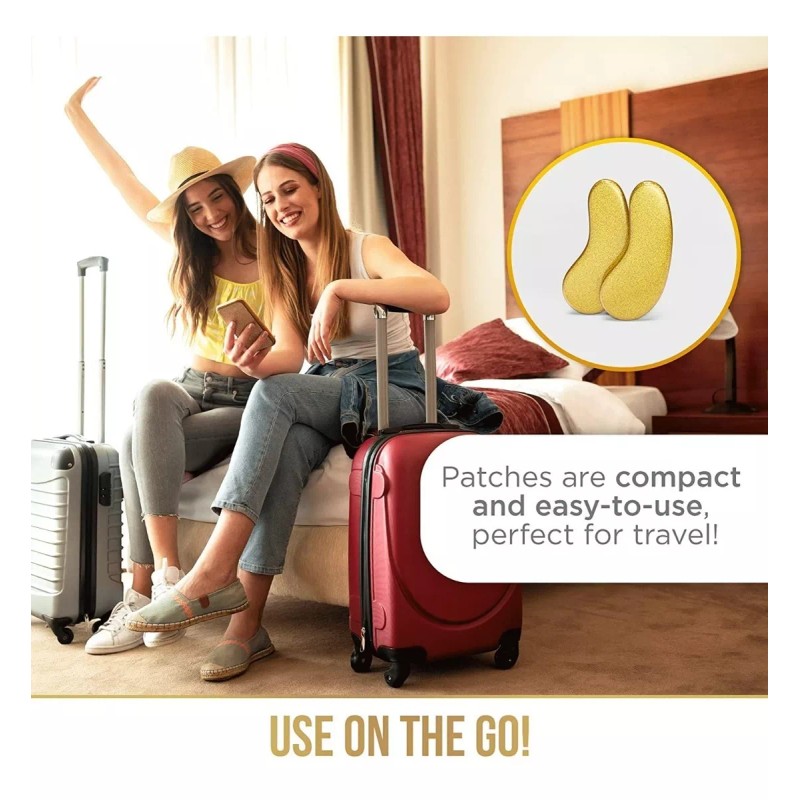 Dermora Parches Hidratantes Veganos Eliminan Ojeras 20 Pares