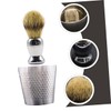 Healeved 1set Men Shaving Brush Set Bowl Soft Bristle Beard
