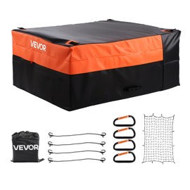 VEVOR Truck Bed Cargo Bag, Waterproof 840D PVC, 51.18 x 40.16 x 21.85 in (26 Cubic Feet), Heavy Duty Cargo Bag for Truck Bed with 4 Bungee Cords with Hooks, Fits a Variety of SUV and Pickup Trucks