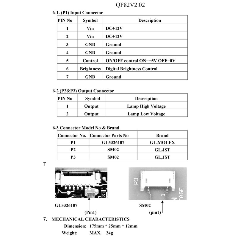 TOSYUWIR Inverter Board QF82V2
