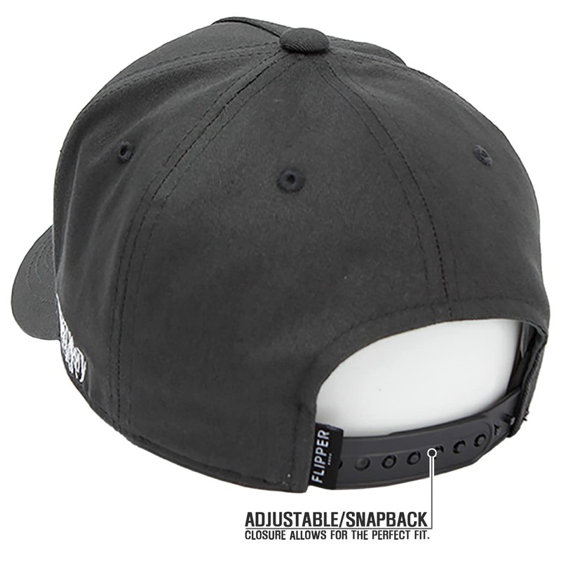 FLIPPER Kpop Fashion Outdoor Camping Round Embroidered Cap, Men's, Women's,