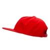 5 Panel Cotton High Profile Flat Bill Unstructured Cap -