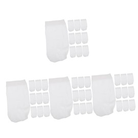 Kisangel 4sets Elastic Pool Filter Skimmer Basket Bags Pool Cleaning Accessories for Swimming 10pcs*4