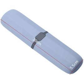 Pack of 3 Hard Denture Brushes, Denture Brush Toothbrushes with White Carry Case, for Cleaning False Teeth (3 Colours) Bathroom Accessories