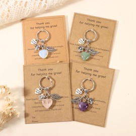 SKIRIFLA Teacher Appreciation Gifts for Women, Thank You Teacher Gifts, New Teacher Gifts for Birthday Christmas Teacher Keychain Jewelry Gift from Student- H