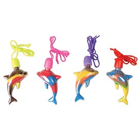 Rhode Island Novelty Dolphin Sand Art Necklace