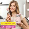 VueArt 뷰아트 디자인 우아한 핑크 울트라 소프트 라벨 메이크업 브러시