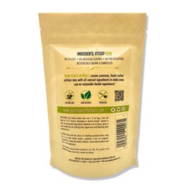 Palm Beach Medicinal Herbs - Hyssop Tea - Pure Herbal Tea Series, 30ct