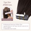 Tess Real Human Hair Tape-In Extensions, 35.5 cm, 20 Pieces,