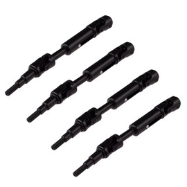 Mesimsple 4Pcs Steel CVD Front Rear H14BM Drive Shaft 14410B for 1/14 H14BM Driveshaft Upgrades Part