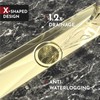 WEBANG 12 Inch Linear Shower Drain Rectangular Floor Drain with