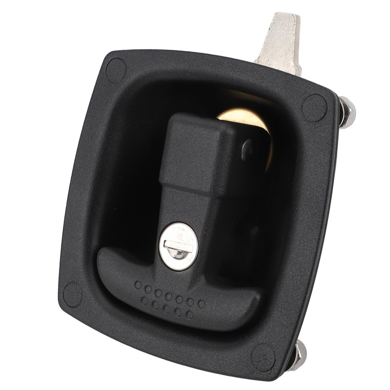 T Handle Latch Black Zinc Alloy T Type Toolbox Folding