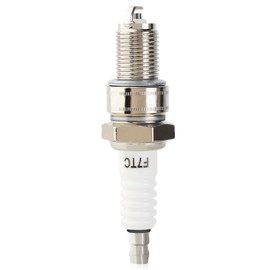 QAZAKY Spark Plug F7TC for Generator GX120 GX160 GX200 GX240 GX270 GX340 GX390 GCV160 GCV190 Go Kart Mini Bike Lawnmower Tractor Rototiller Water Pump Tillage Polishing Machine Chainsaw 168F 168FA FB