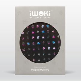 Nail Art Stickers-Decals-Magic Mysteries-Beauty Art Supplies -Nail Decoration -Accessories for Woman-Girls Spa Gift-Manicure accesories-Bridesmaid Gift Stuffers-Birthday Basket Stuffers-Beauty Trendy