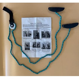 Therapist’s Choice® Shoulder Pulley, Over The Door: Includes Basic Exercise Guide (Green)