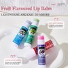 12Pack Tinted Lip Balm Set,Fruit Flavor Natural Lip Balm,Chapstick Sticks