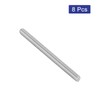 QUARKZMAN Pack of 8 Fully Threaded Spindles, M6 x 75