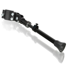 HMH Bicycle Stand Side Stand for Many 16 Inch to 28 Inch Bicycles Adjustable in Length Approx. 28 cm - 40 cm with Rubber Foot for a Secure Stand Rear Stand