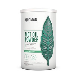 Birdman MCT Oil Powder 100% Puro De Coco, Keto y Paleo Friendly, Boost De Energia y Concentracion, Ideal Como Crema Para Cafe 39 Porciones Sabor Natural | 39 servicios | 432gr