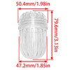 Xhziy 2PCS Flower Tea Ball Fruit Infuser Insert Transparent Tea