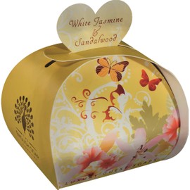 White Jasmine & Sandalwood 3x20g English Soap Company Soap Gift Box