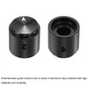 sourcing map 8 Pcs Aluminium Potentiometer Knobs, 1/4"(6mm) IDx5/8"(15mm) ODx5/8"(15mm)