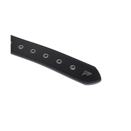 Lowlife Triple S Studded Leather Belt in Matt Black size 32" - 34" Waist (M)