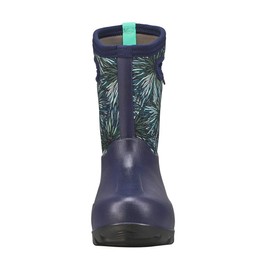 Bogs Neo-Classic Firework Floral (Toddler/Little Big Kid) Rain Boot, Navy Multi, 3 US Unisex