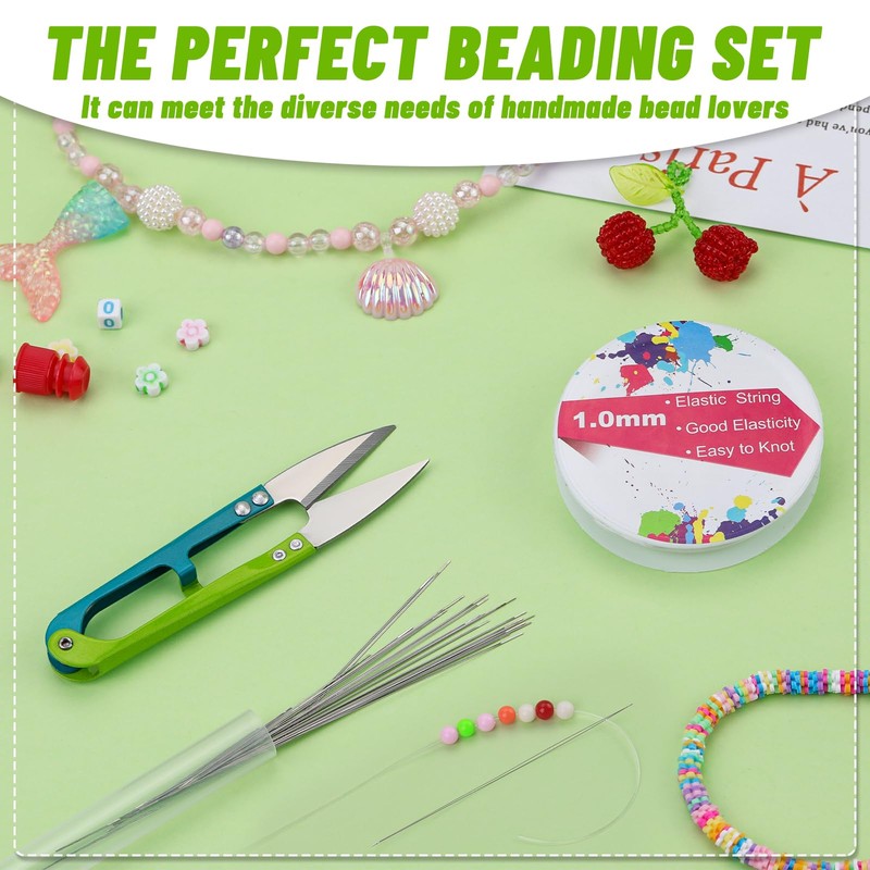 UOOU 27 Pcs Beading Needles Set,Seed Beads Needles,24 Pcs Big