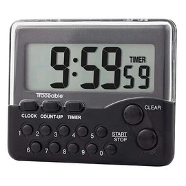 Cole-Parmer Jumbo Display Push-Button Digital Clock/Timer