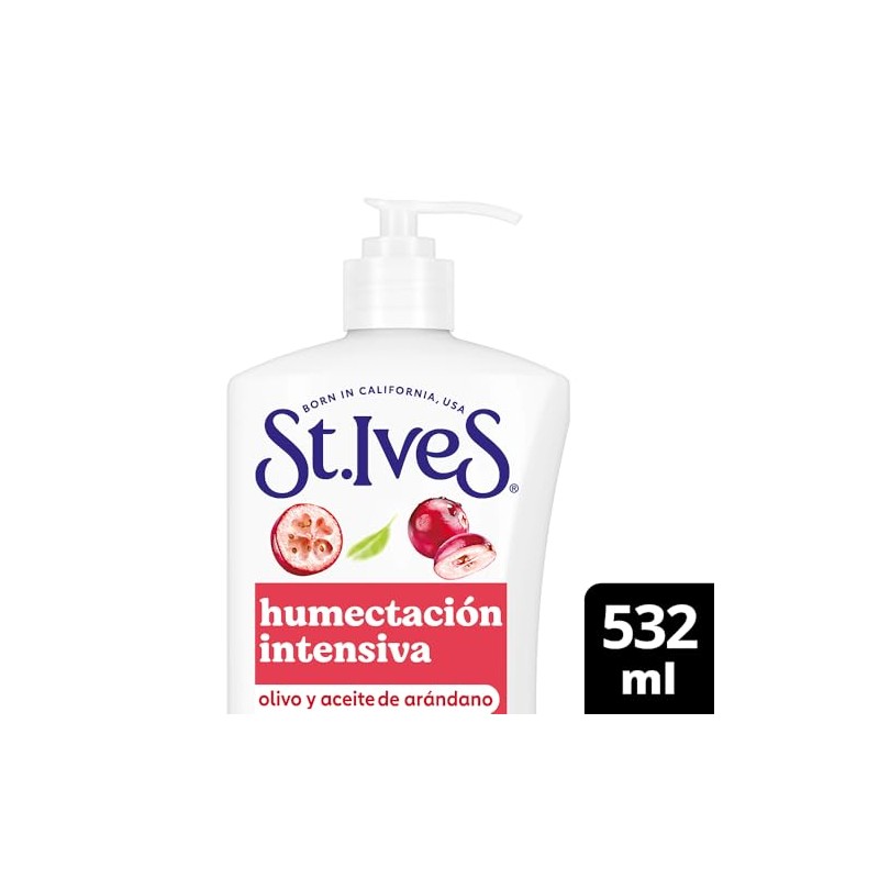 Crema Corporal ST.IVES Olivo y Aceite de Arndano 532 ml