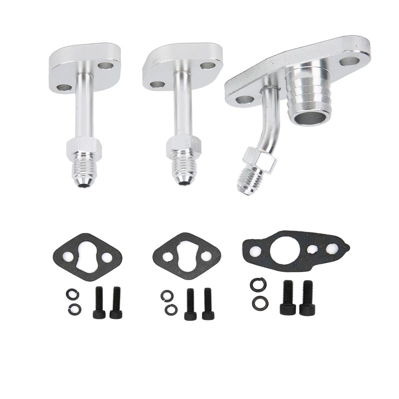 Car Turbo Oil Feed Drain Flange Kit K026‑0043 Maintenance Replacement
