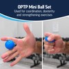 OPTP Mini Balls - Vinyl Air-Filled Self-Massage Ball Set (2